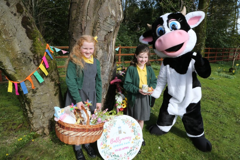 Children from local primary schools are excited in the build up to Ballymoney Spring Fair making its return on Friday 19th and Saturday 20th April.